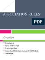 Chapter 12-Association Rules