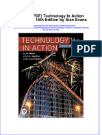 Ebook PDF Technology in Action Complete 16th Edition by Alan Evans PDF
