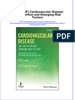 Ebook PDF Cardiovascular Disease Diet Nutrition and Emerging Risk Factors PDF