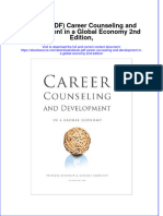 Ebook PDF Career Counseling and Development in A Global Economy 2nd Edition PDF