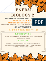General Biology 2 LAS 3 Q3 Output