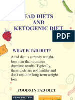 Fad and Keto Diet