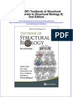 Ebook PDF Textbook of Structural Biology Series in Structural Biology 8 2nd Edition PDF