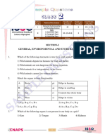 Isso Class - 2 Sample Questions