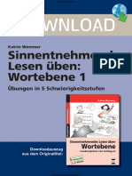 Sinnentnehmendes Lesen - Wortebene - Teil 1