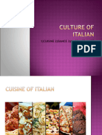 Culture of Italian