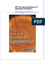 Ebook PDF The Art and Science of Leadership 7th Edition PDF