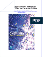Ebook PDF Chemistry A Molecular Approach Third 3rd Canadian Edition PDF