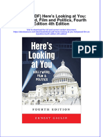FULL Download Ebook PDF Heres Looking at You Hollywood Film and Politics Fourth Edition 4th Edition PDF Ebook