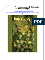 FULL Download Ebook PDF Herpetology 4th Edition by F Harvey Pough PDF Ebook