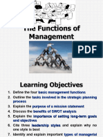 Chapter 7 - 1 - Functions of Management