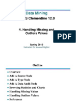 CLEM - 04 - Handling Missing and Outliers Values