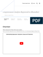 Depression (Major Depressive Disorder) - Symptoms and Causes - Mayo Clinic