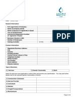 Supplier Introduction Form