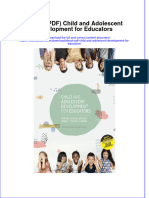 Ebook PDF Child and Adolescent Development For Educators PDF
