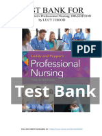 Test Bank For Leddy and Pepper's Professional Nursing, 10th Edition