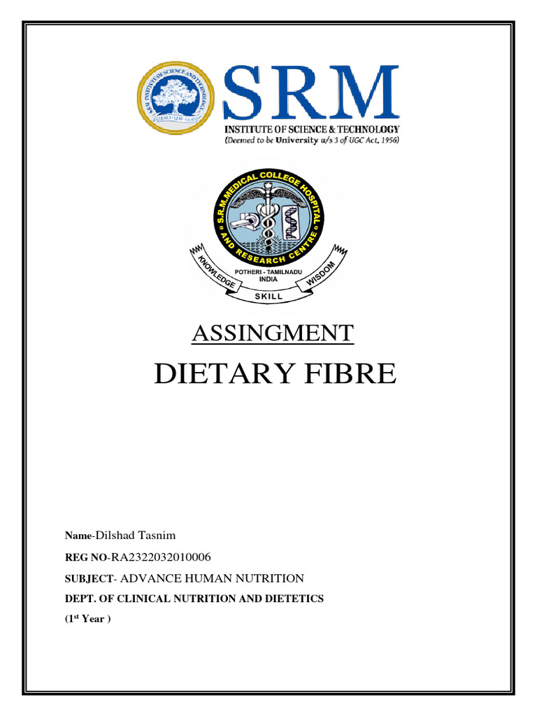 assingment-dietary-fibre-damini-mam-sem-1-pdf-dietary-fiber-diet