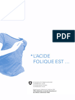Acide Folique - Brochure