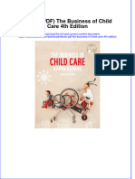 Ebook PDF The Business of Child Care 4th Edition PDF