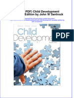 Ebook PDF Child Development Canadian Edition by John W Santrock PDF