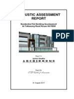 Tallawong Road Acoustic Assessment Report Final 200917