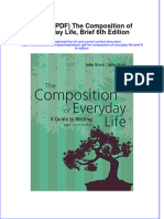 Ebook PDF The Composition of Everyday Life Brief 6th Edition PDF