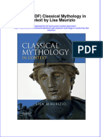 Ebook PDF Classical Mythology in Context by Lisa Maurizio PDF