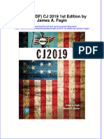 Ebook PDF CJ 2019 1st Edition by James A Fagin PDF