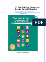 Ebook PDF The Enduring Democracy 5th Edition by Kenneth Dautrich PDF