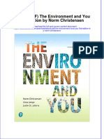 Ebook PDF The Environment and You 3rd Edition by Norm Christensen PDF