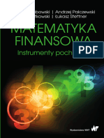 Matematyka Finansowa: Instrumenty Pochodne