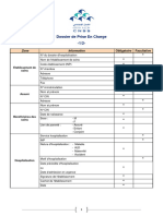 Complétude Dossier de Prise en Charge - 0