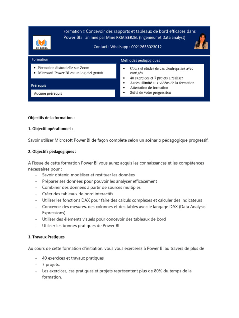 Formation Complète Power BI 2020 | PDF | Microsoft Excel | Pédagogie