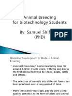 Animal Breeding Chapter 1