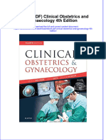 Ebook PDF Clinical Obstetrics and Gynaecology 4th Edition PDF