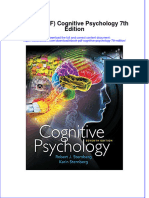 Ebook PDF Cognitive Psychology 7th Edition PDF