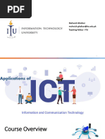 Lec 1 - ApplictaionsOfICT - SecA