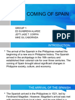 The Coming of Spain
