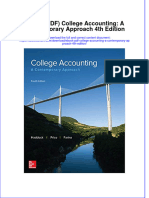 Ebook PDF College Accounting A Contemporary Approach 4th Edition PDF