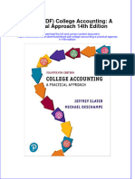 Ebook PDF College Accounting A Practical Approach 14th Edition PDF
