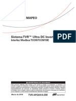 TVR-APG001A VRF-Interface Modbus - TVR ULTRA TCONTCCM18E (Mapping Table)