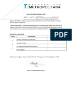Copia de Copia de FORMULARIO SOLICITUD DE FINANCIAMIENTO UMET PAO58