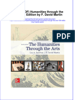 FULL Download Ebook PDF Humanities Through The Arts 10th Edition by F David Martin PDF Ebook
