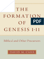 The Formation of Genesis 1 11 Biblical and Other Precursors 0190062541 9780190062545 Compress