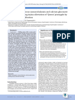 Fruits 75 (6), 281-287 Effects of Simultaneous Cyanocobalamin and Calcium Gluconate