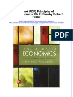Ebook Ebook PDF Principles of Microeconomics 7th Edition by Robert Frank PDF