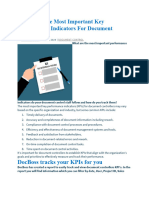 What Are The Most Important Key Performance Indicators For Document Controllers