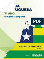 Língua Portuguesa 7º Ano 4º Corte Professor