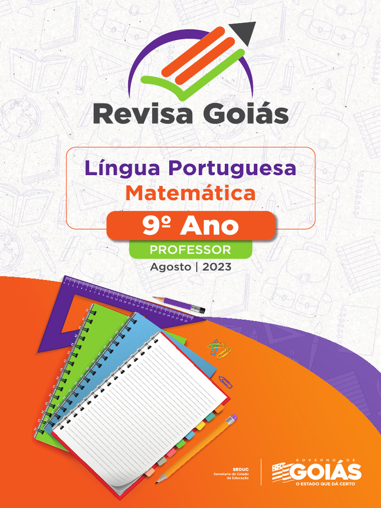 Revisão 9º Ano Goiás 2025: Língua e Matemática | PDF | Turismo ...