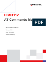 Quectel HCM111Z AT Commands Manual V1.0.0 Preliminary 20230916